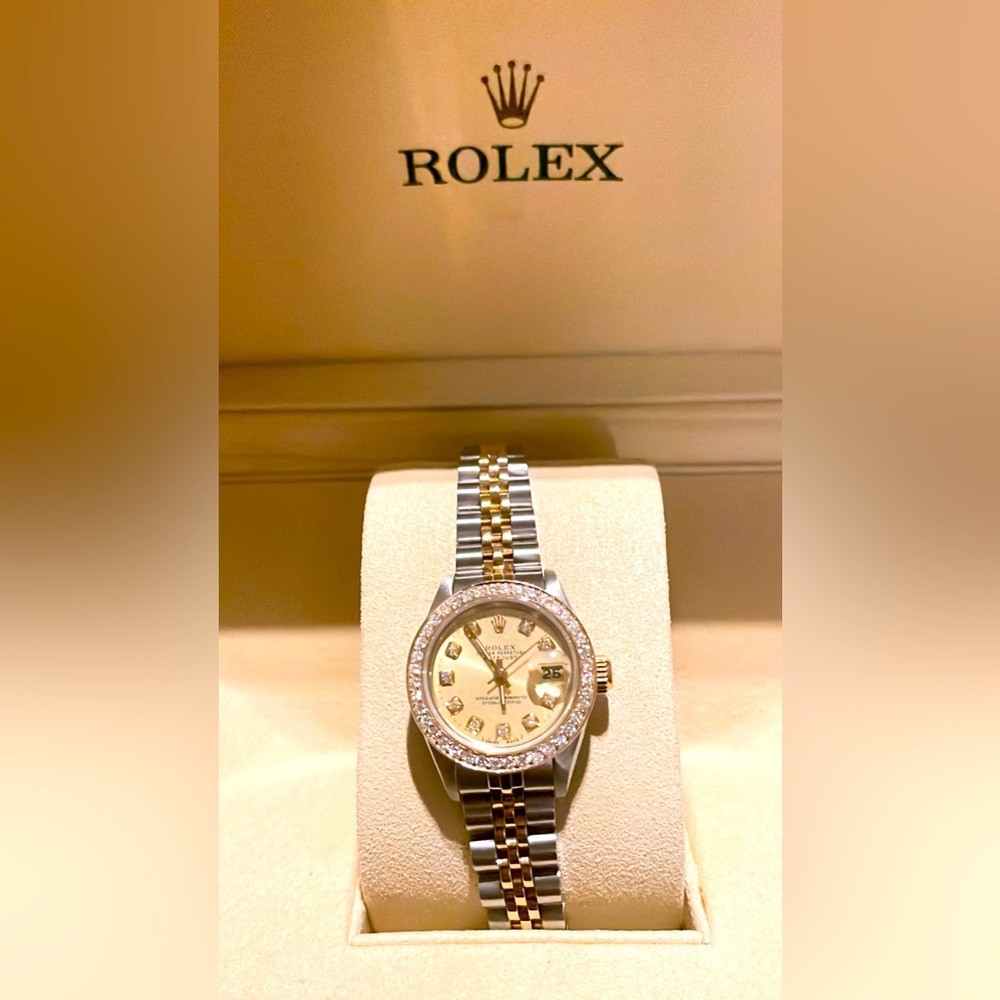 Rolex Datejust lady excellent condition watch